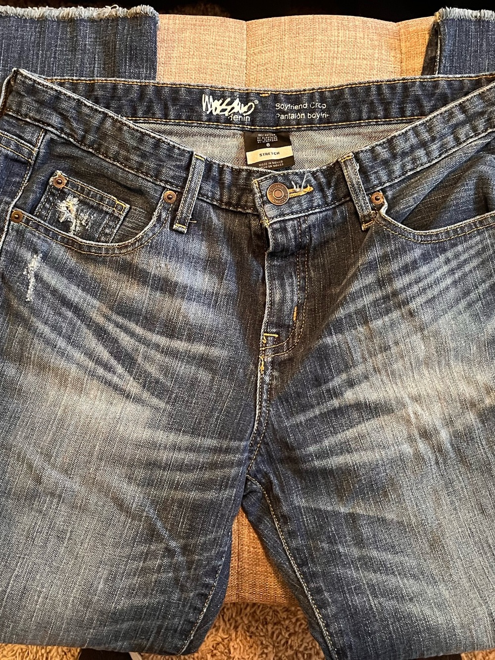 Mossimo Supply Co. Women's Medium Blue Relaxed Jeans